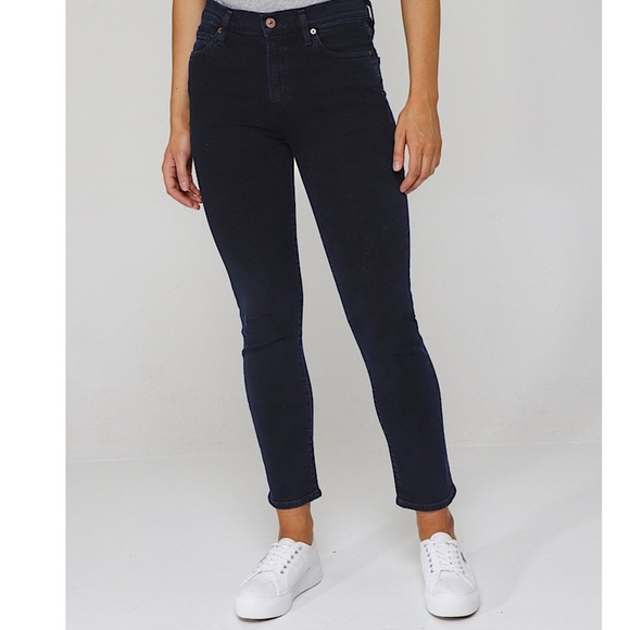 Citizen Of Humanity COH Harlow High Rise Ankle Zip Skinny Jeans - Picture 1 of 16